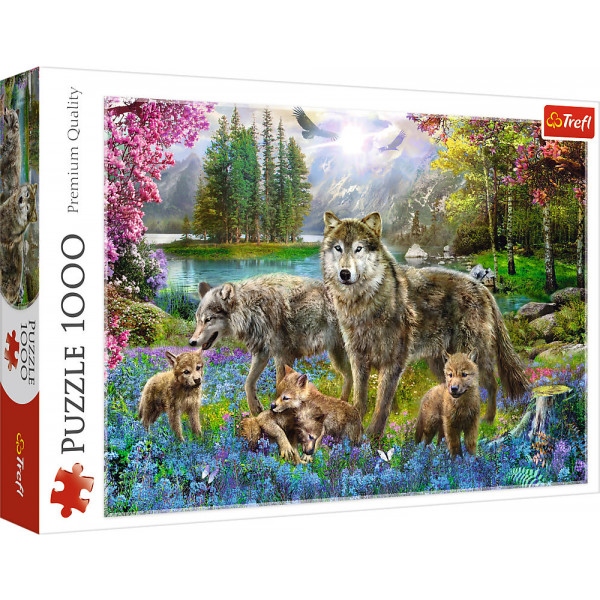 Пазли картонні (8+) Trefl "Семья" 1000 эл. (10558)