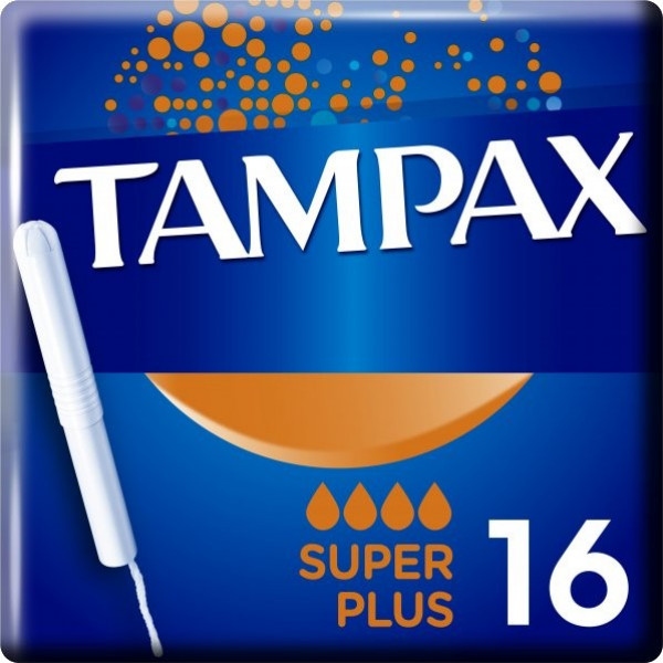 Тампони гігієнічні Tampax Super Plus Duo з аплікатором 16 шт. (4015400075110)