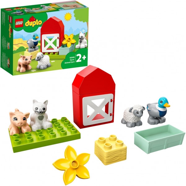 Конструктор LEGO DUPLO Town Догляд за тваринами на фермі (10949)