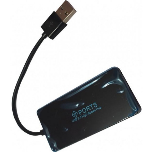 Хаб USB Atcom TD4005 4хUSB2.0 Black (AT10725)