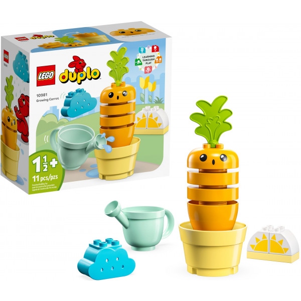 Конструктор LEGO DUPLO My First Морква на грядці (10981)