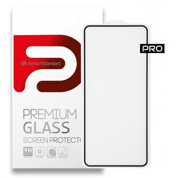 Захисне скло для смартфону Armorstandart Pro for Oppo Reno5 Black 0.33mm (ARM58118)