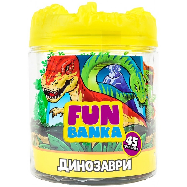 Набір ігрових фігурок FUN BANKA ДИНОЗАВРИ (101759-UA)