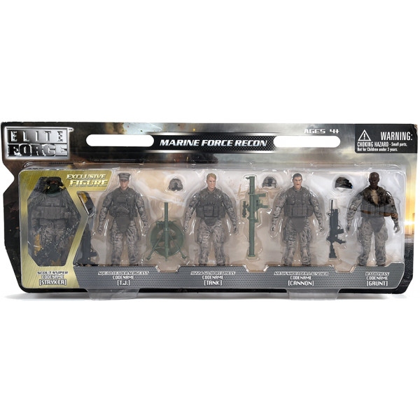 Ігрова фігурка солдатики Elite Force РОЗВІДКА (5 фігурок, аксес.) (101854)