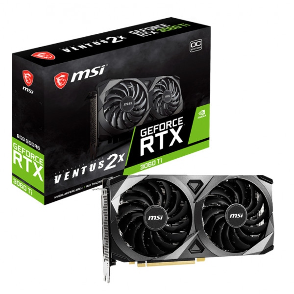 Відеокарта MSI Nvidia GeForce RTX 3060 VENTUS 2X 8G OC