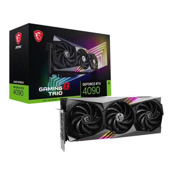 Відеокарта MSI Nvidia GeForce RTX 4090 GAMING X TRIO 24G