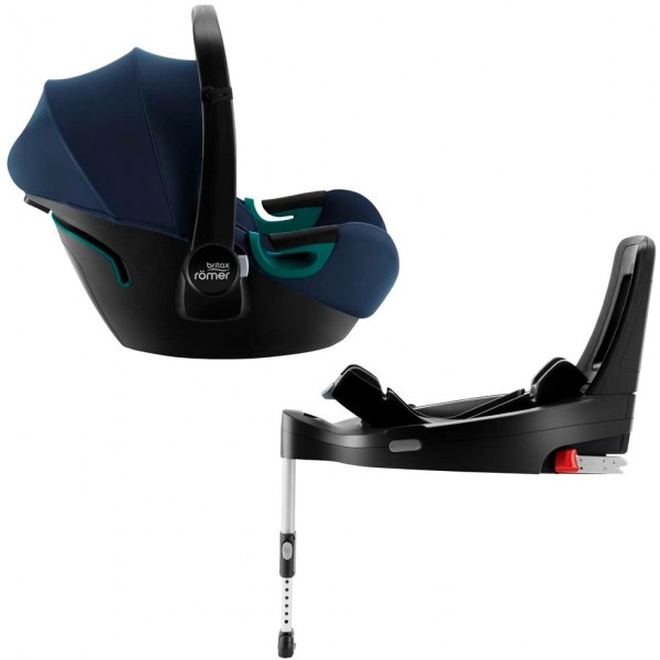 Автокрісло Britax-Romer BABY-SAFE3 i-SIZE Indigo Blue с платформой FLEX BASE