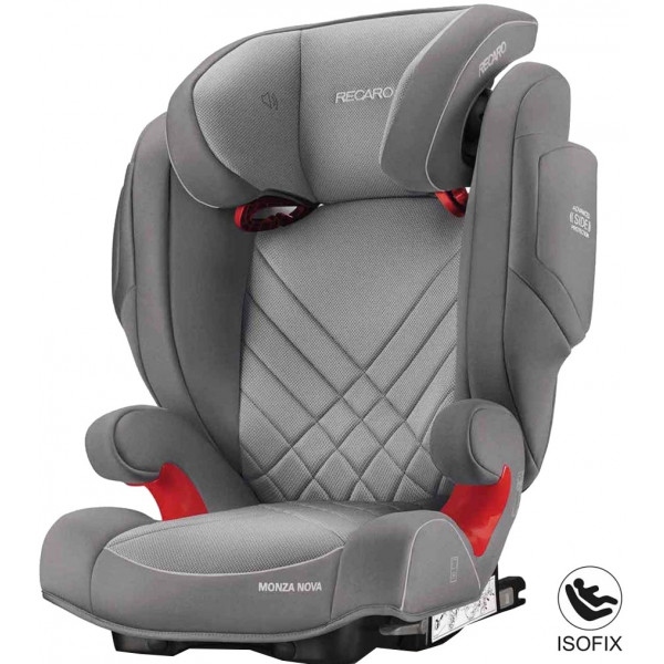 Автокрісло RECARO Monza Nova 2 Seatfix Aluminium Grey