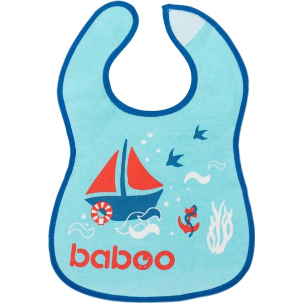 Нагрудник тканинний Baboo Marine Blue (11-011)
