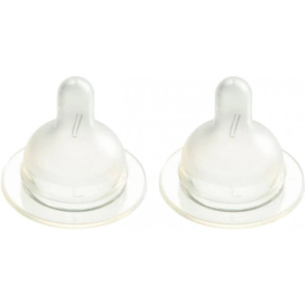 Великий потік соска дитяча силіконова Difrax S-bottle Wide 2 шт. (678)