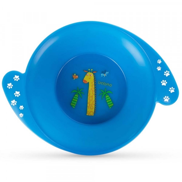 Тарілка для малюка Baboo Safari Blue (9-026)