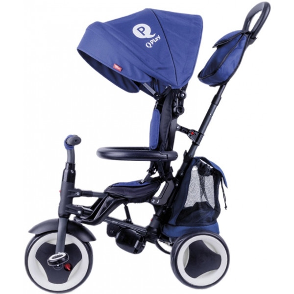 Триколісний велосипед Qplay Rito+ Eva Blue (S380-8Blue)