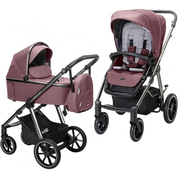 Коляска універсальна 2 в 1 Espiro Bueno 2022 308 Heather Pink