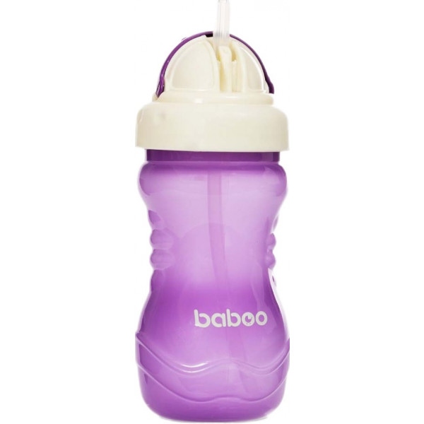 Чашка-непроливайка дитяча Baboo 360 мл Purple (8-128)
