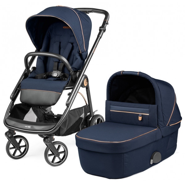 Коляска універсальна 2 в 1 Peg-Perego Veloce Blue Shine (PACK-VEL2100000007)