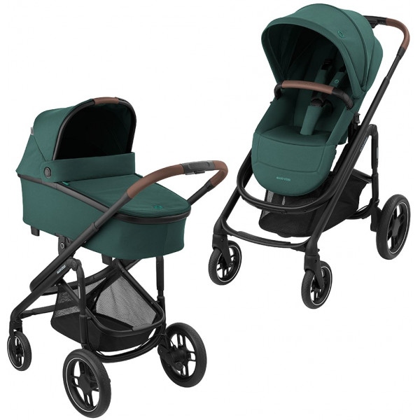 Коляска універсальна 2 в 1 Maxi-Cosi Plaza Plus Essential Green