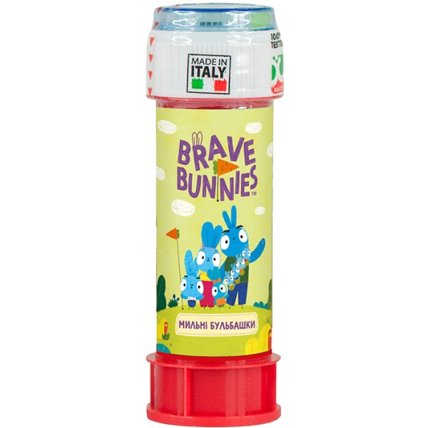 Мильні бульбашки Dulcop BRAVE BUNNIES 60 мл (103001110071)