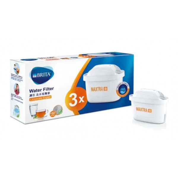 Картридж для фільтру-глечика Brita MAXTRА+Limescale для жорсткої води 3 шт.
