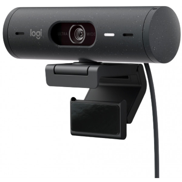 Веб-камера для комп'ютера Logitech BRIO 500 Graphite (960-001422)