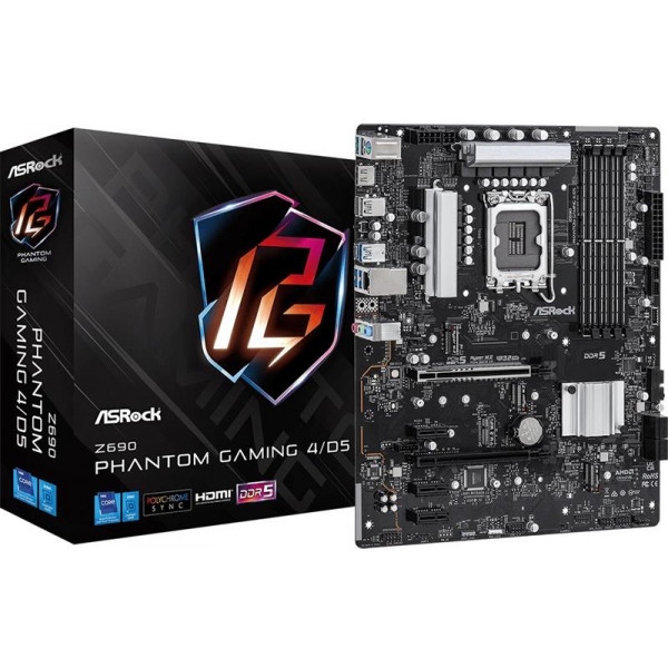 Материнська плата ASRock Socket 1700 (Z690 Phantom Gaming 4)