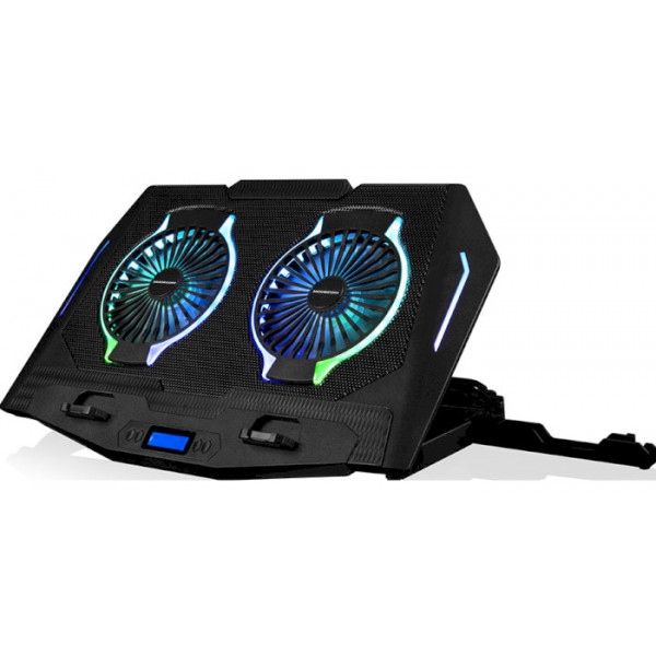 Підставка під ноутбук Modecom Silent Fan MC-CF-21-RGB (PL-MC-CF-21-RGB)