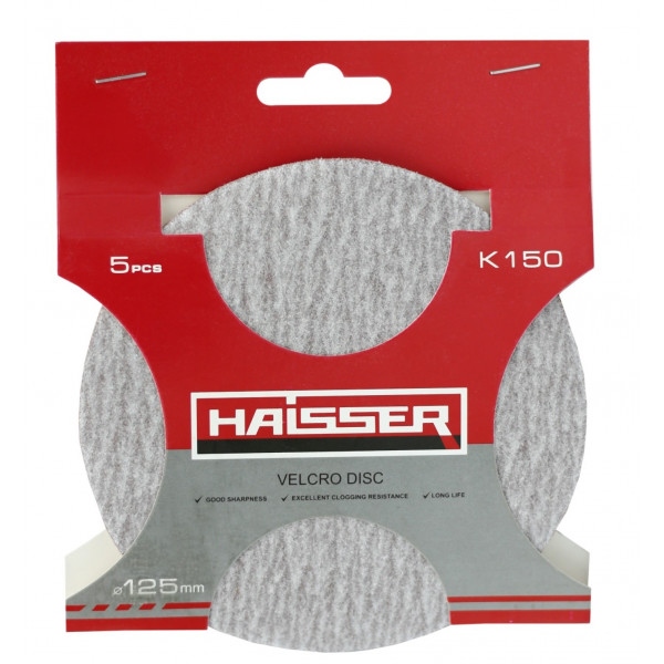 Круг шліфувальний Haisser 125 мм 5 шт. (5315314)