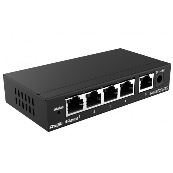 Коммутатор локальної мережі (Switch) Ruijie Reyee RG-ES205GC