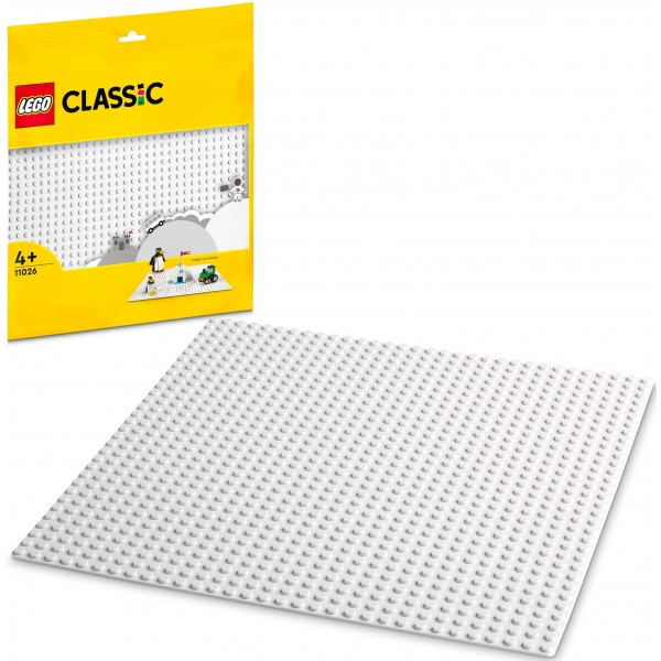 Конструктор LEGO Classic Базова пластина білого кольору (11026)