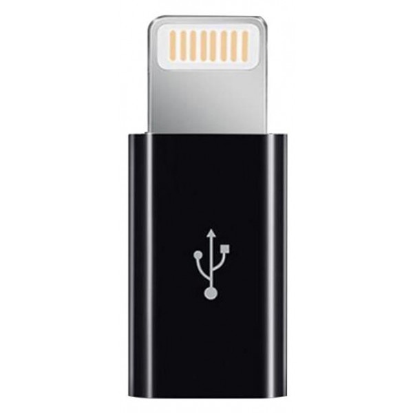 Перехідник XOKO microUSB-Lightning Black (XK-AC030-BK)