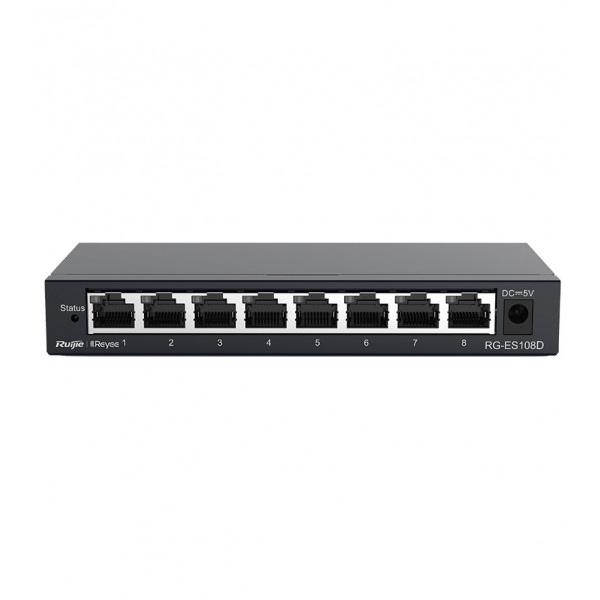 Коммутатор локальної мережі (Switch) Ruijie Reyee RG-ES108D
