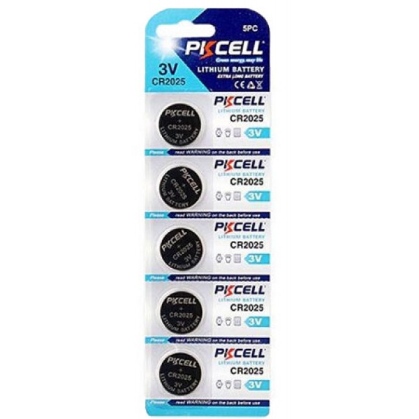Батарейка тип CR2025 PKCELL PC/CR2025