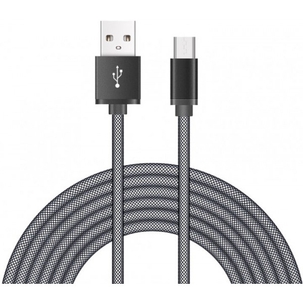 Кабель XOKO FISH SC-120m Black Micro USB 1m (SC-120m-1-BK)