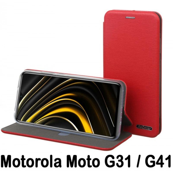 Чохол для смартфона BeCover Exclusive for Motorola Moto G31/G41 Burgundy Red (707912)