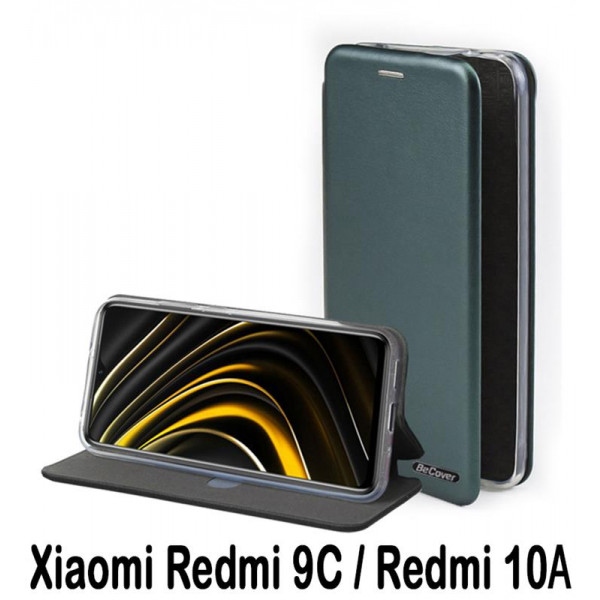 Чохол для смартфона BeCover Exclusive for Xiaomi Redmi 9C/Redmi 10А Dark Green (707950)