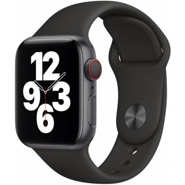 Ремінець для смарт-годинника Apple 45mm Midnight Sport Band - Regular (MKUQ3ZM/A)