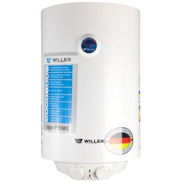 Водонагрівач Willer EV50DR серія Prime
