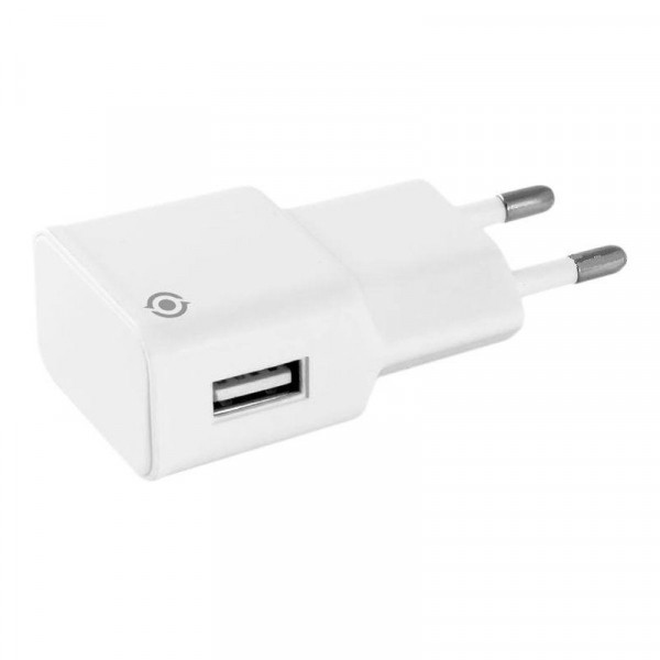 Мережевий зарядний пристрій Piko TC-101 (1USB1A) White (1283126477553)
