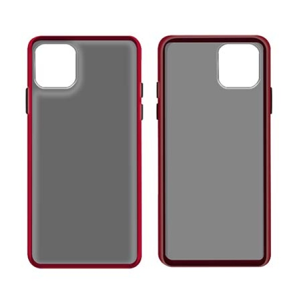 Чохол для смартфону Intaleo Smoky for Apple iPhone 11 Red (1283126496684)