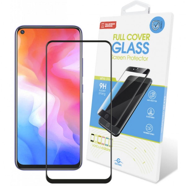 Захисне скло для смартфону Global for Vivo Y30 Full Glue Black (1283126504242)