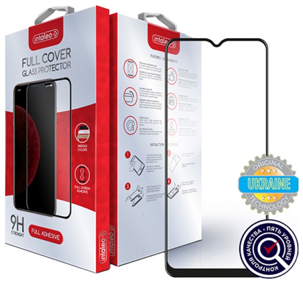 Захисне скло для смартфону Intaleo Full Glue for Vivo Y20 Black (1283126504266)