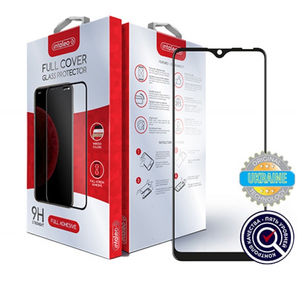 Захисне скло для смартфону Intaleo Intaleo Full Glue for ZTE Blade 20 Black (1283126504631)
