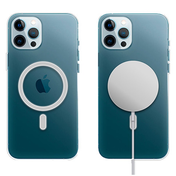 Чохол для смартфону Intaleo Clear for Apple iPhone 12 Pro Max з MagSafe (1283126517358)
