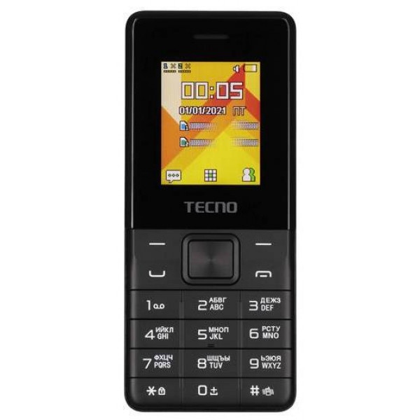 Мобільний телефон Tecno T301 Dual Sim Phantom Black