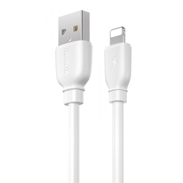 Кабель синхронізації даних Remax Suji USB-Lightning 1m White (RC-138i W)