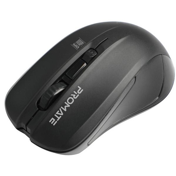 Миша бездротова Promate contour.black
