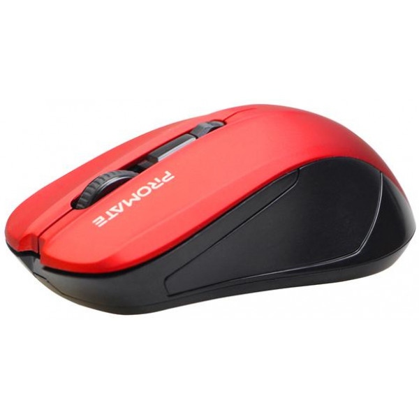 Миша бездротова Promate contour.red