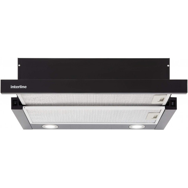 Витяжка вбудована Interline DELI BL A/60/2/T