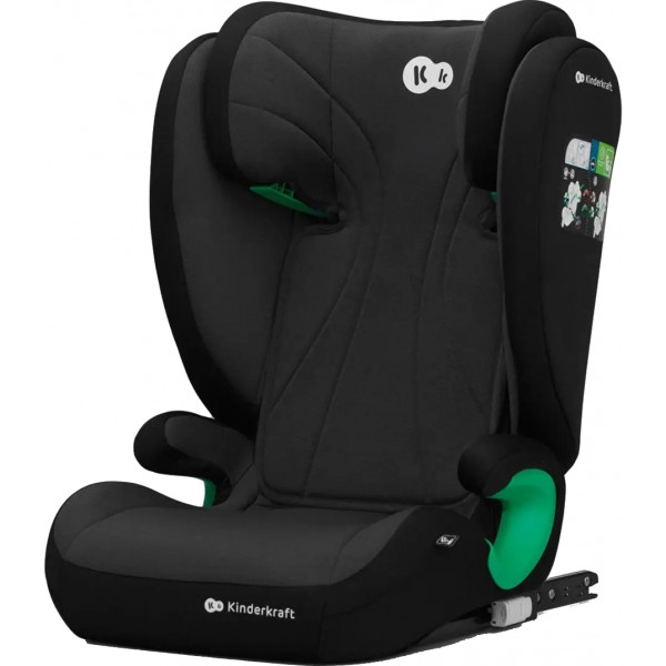 Автокрісло Kinderkraft Junior Fix 2 i-Size Graphite Black (KCJUFI20BLK0000)