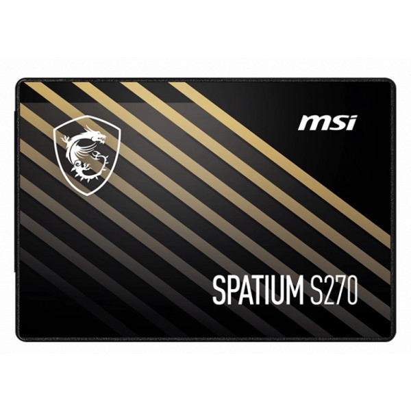 SSD-накопичувач внутрішній MSI Spatium S270 240GB 2.5 SATAIII 3D TLC (S78-440N070-P83)