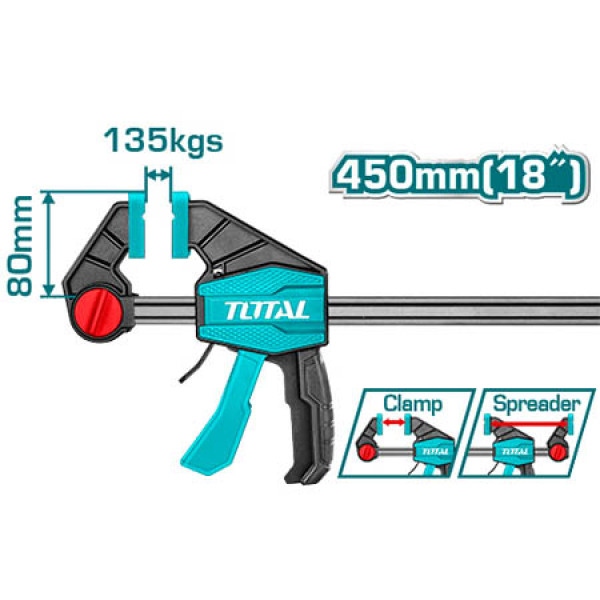 Струбцина Total THT1346801